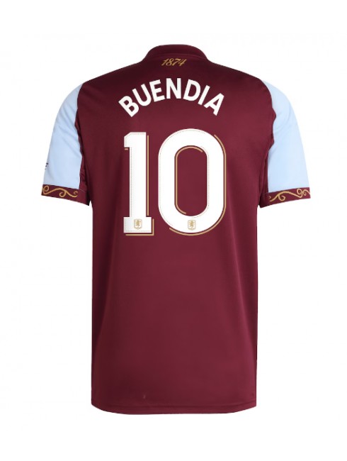 Aston Villa Emiliano Buendia #10 Replika Hemmakläder 2025-26 Kortärmad Aston Villa Emiliano Buendia #10 Replika Hemmakläder 2025-26 Kortärmad